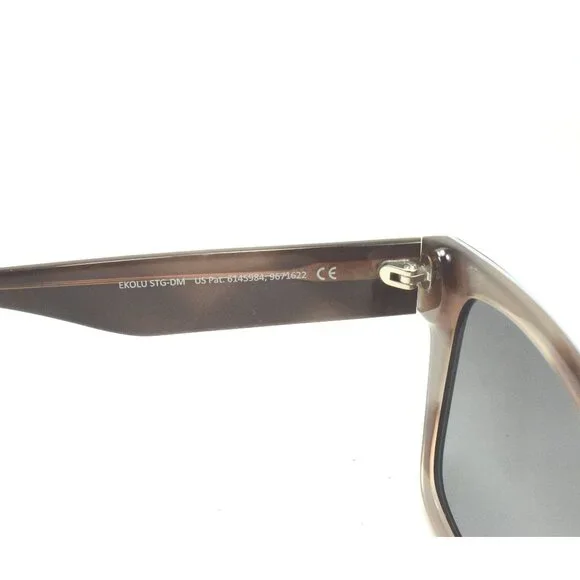 Maui Jim Ekolu Mj 867-02B Black and Tan / Dual Mirror Silver  display picture 2